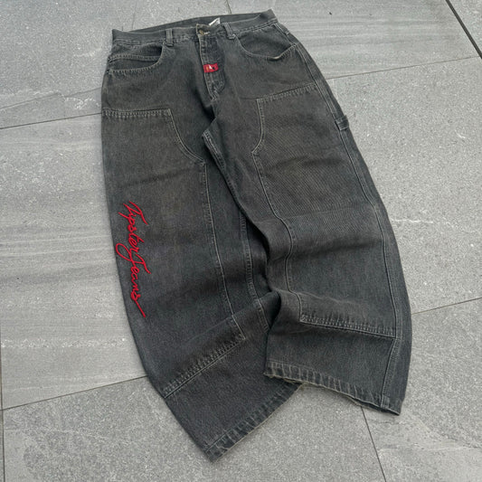 grail black double knees - 33x30”