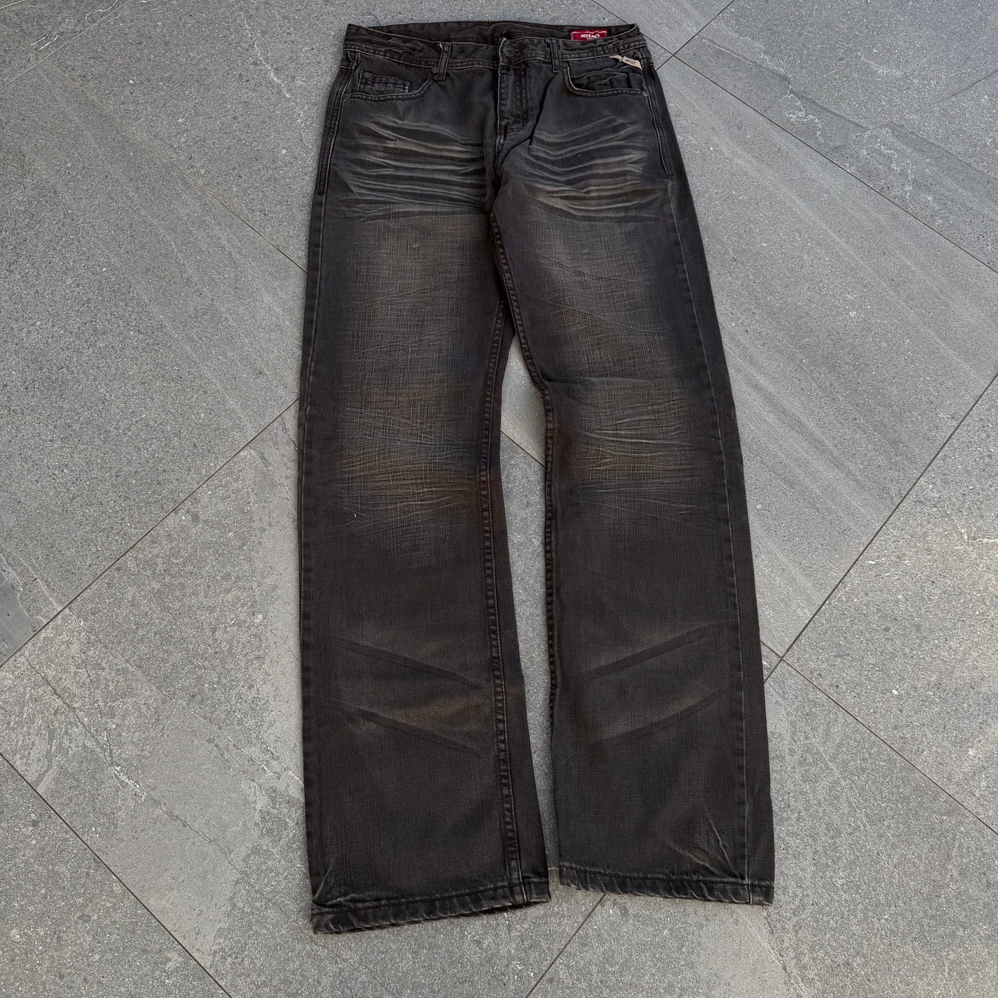 jack&jones deep black bootcuts - 32x33”