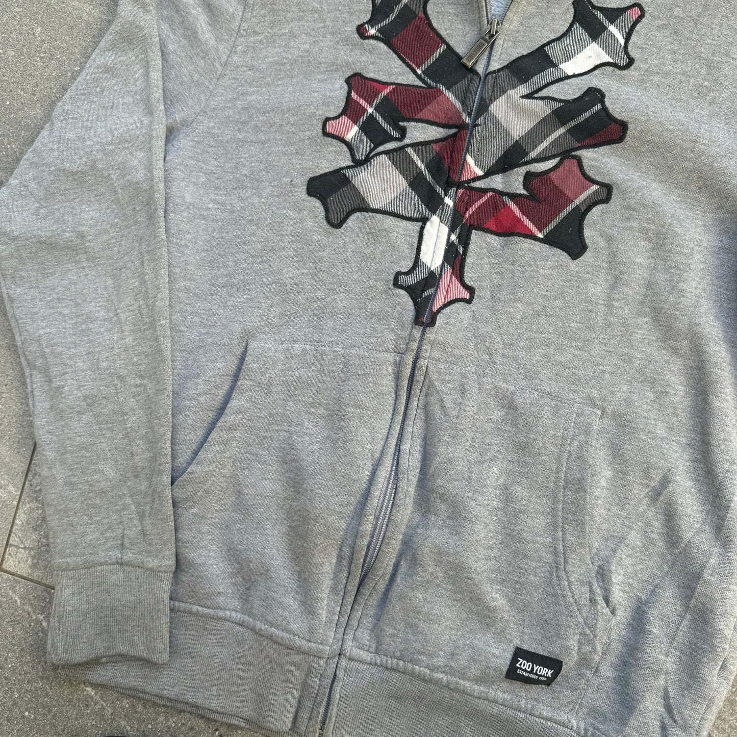 zoo york zip up - S/M