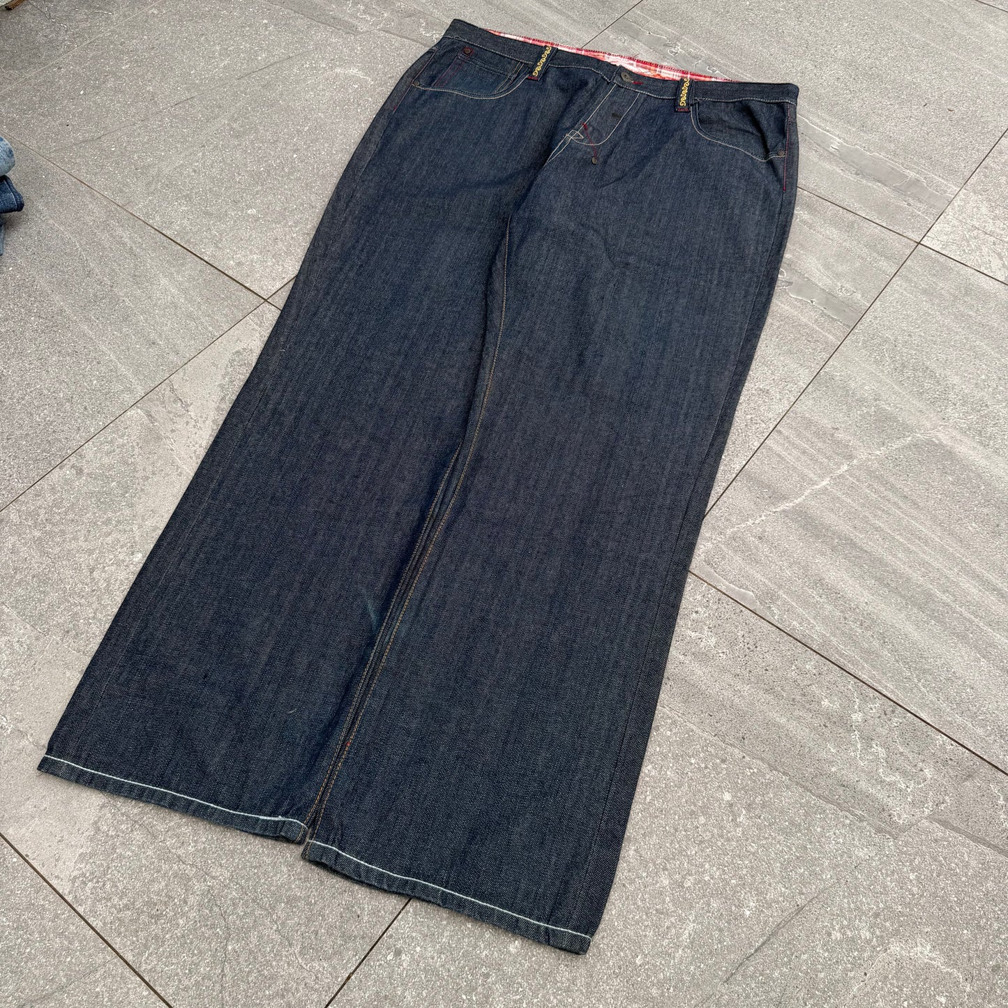 raw denim coogi grails - 42x34”