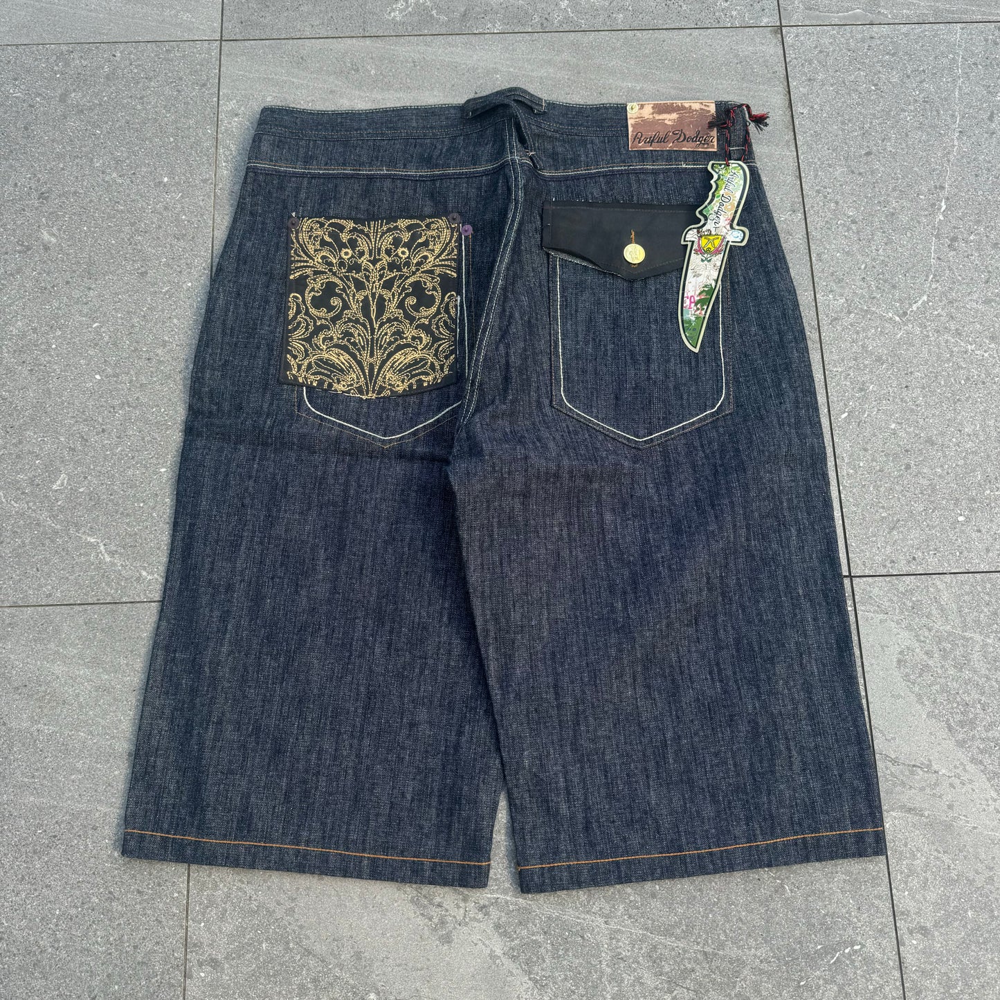 GRAIL raw denim deadstock artful dodgers - 40x15”