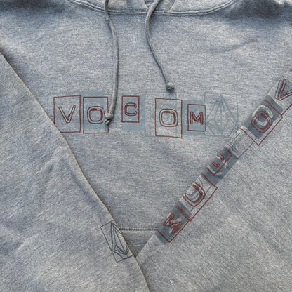 goat og volcom stencil hoodie - S