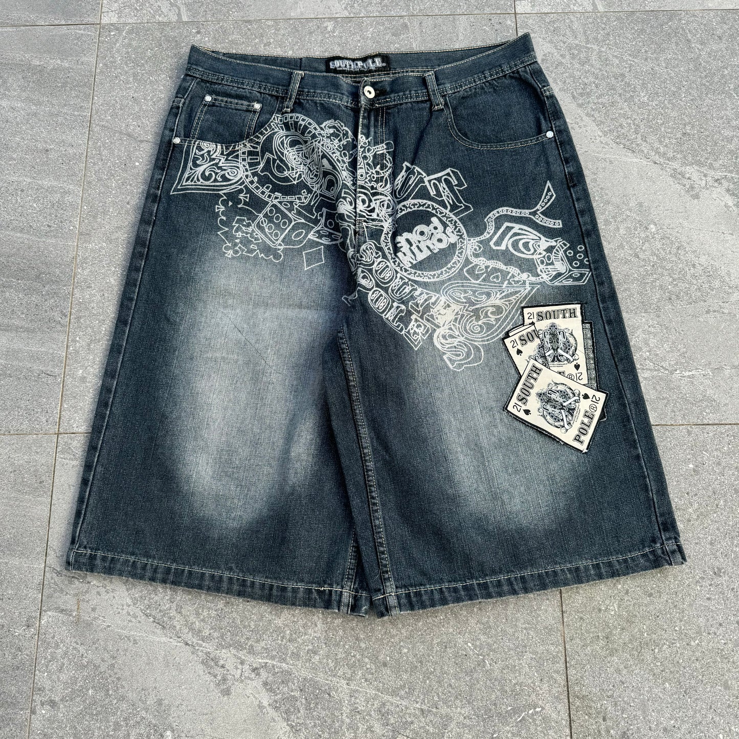 grail southpole jorts - 38”