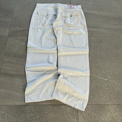 sexy white trues - 36x32”