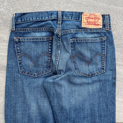 possibly the cleanest 527 levi low bootcuts in existence - 28x30”