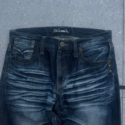 grail winged japanese bootcuts - 32x28”