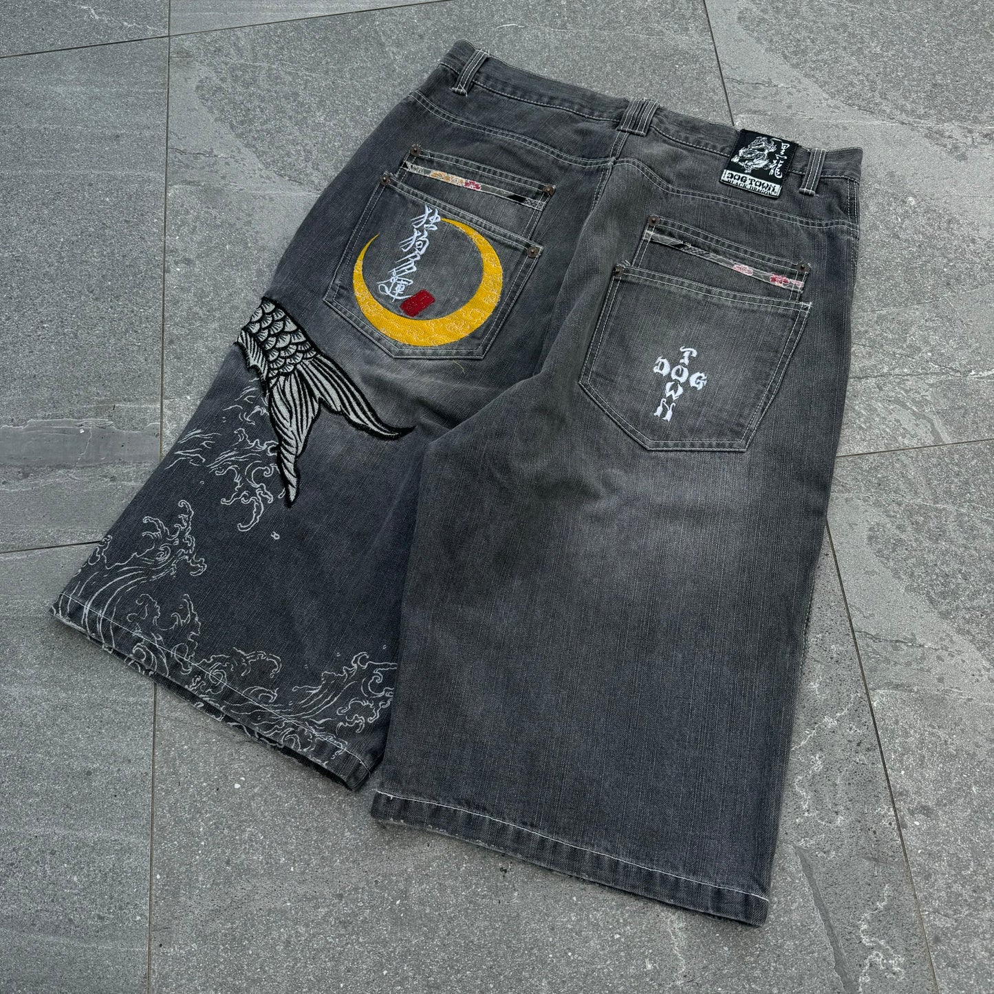grail dogtown koi jorts - 36x15.5”