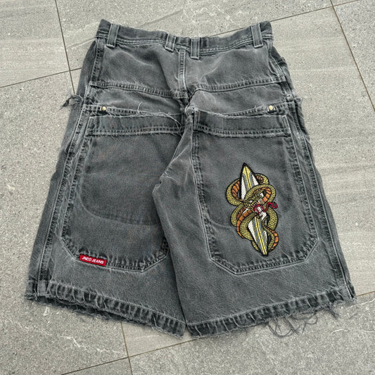 grail JNCO snake jorts - 32”
