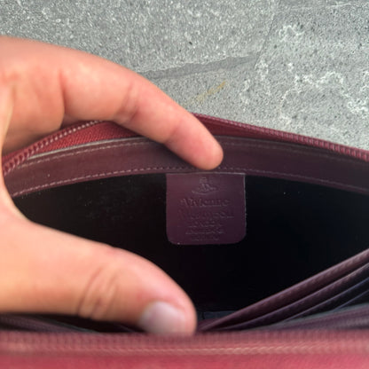 vivienne westwood plaid orb purse