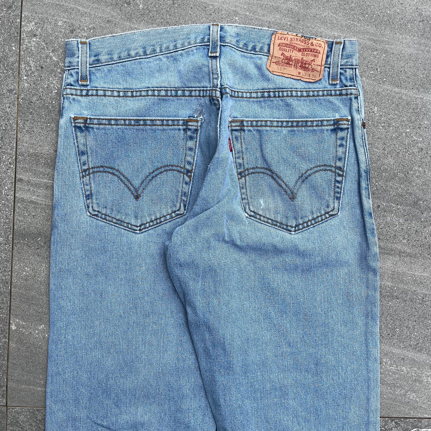 craziest stack potential oat … levi 515 bootcuts 31x36”