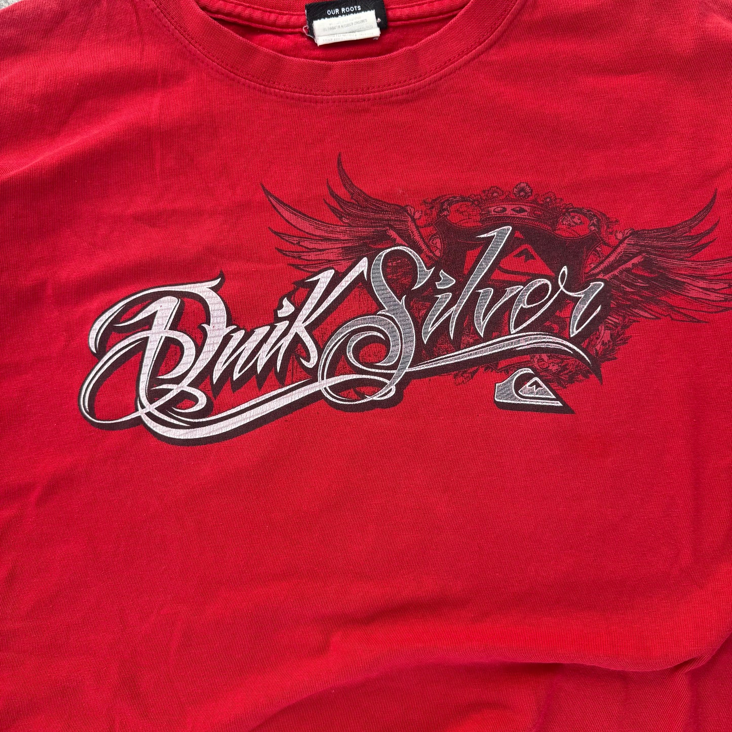 quiksilver wing spellout - S