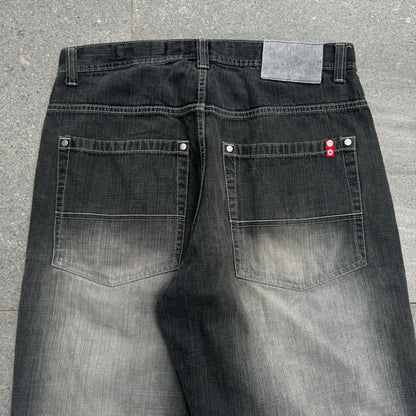 southpole redtabs jorts - 36x13”