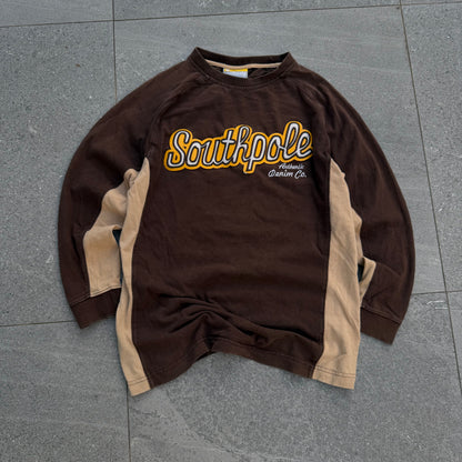 goated southpole panelled longsleeve - S