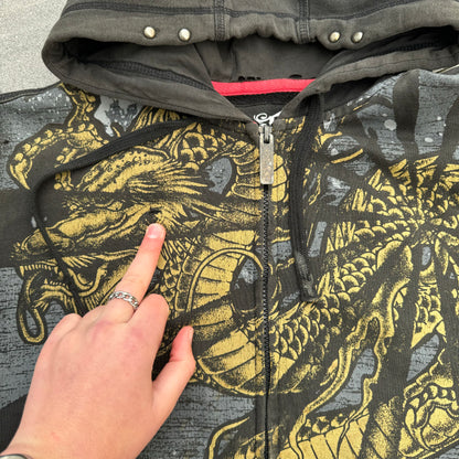 top heavy hoodie - L