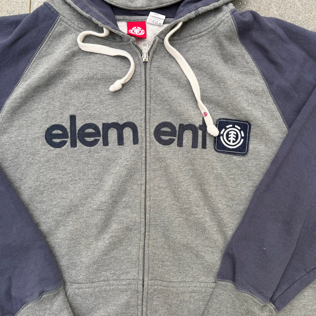 brimmed hood element zipup - L