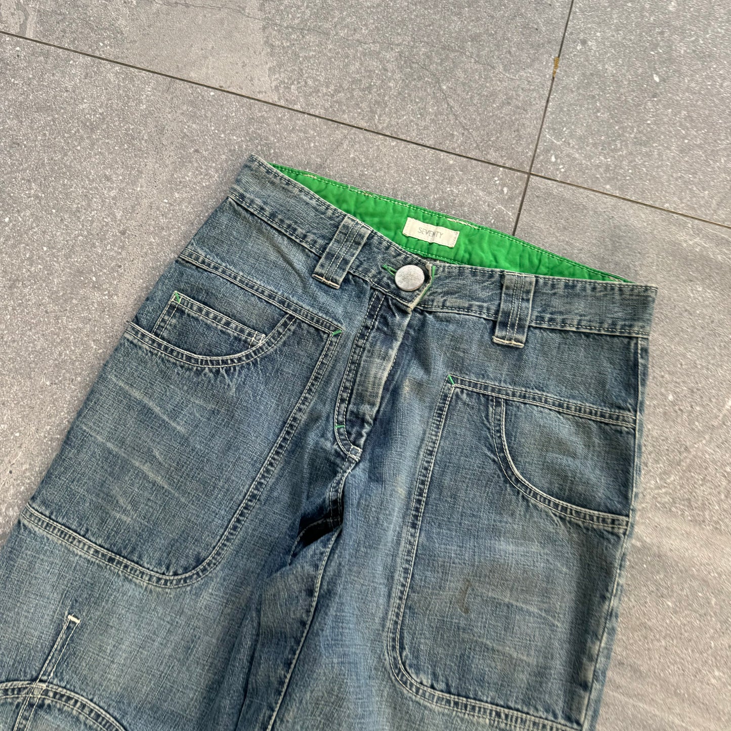 panelled 70 jeans - 30x30”