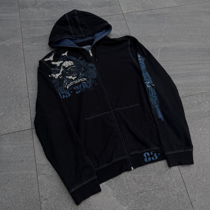 embellished point zero hoodie - XL