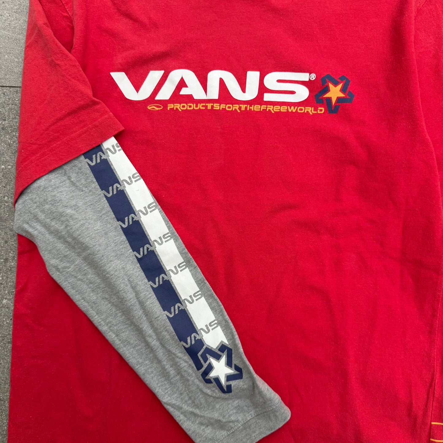 OG vans layered longsleeve - M