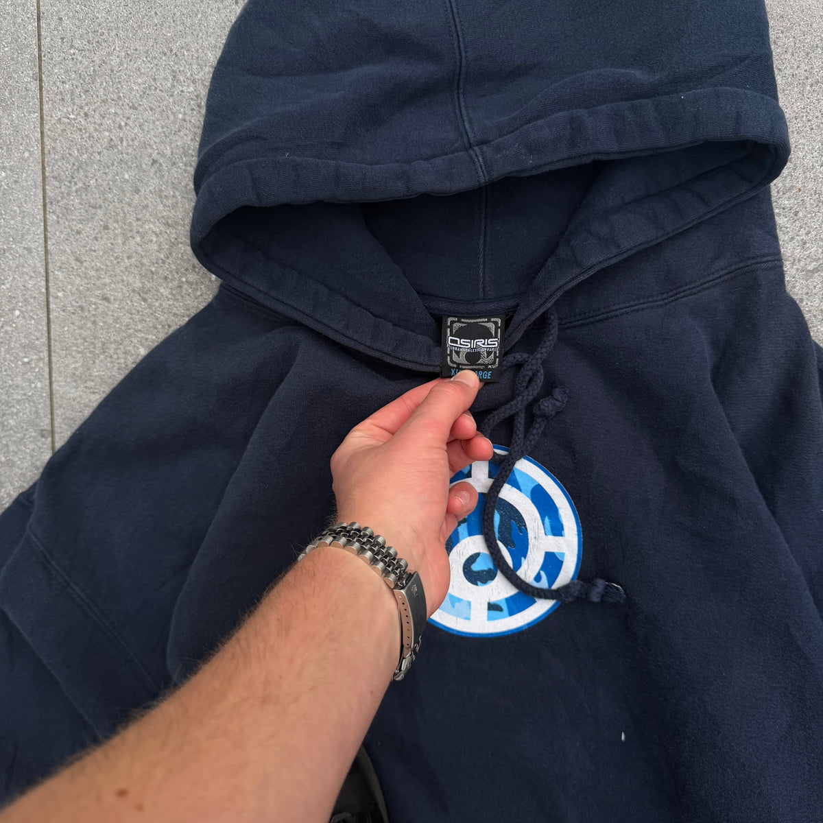 90s osiris hoodie ((grail)) - XL
