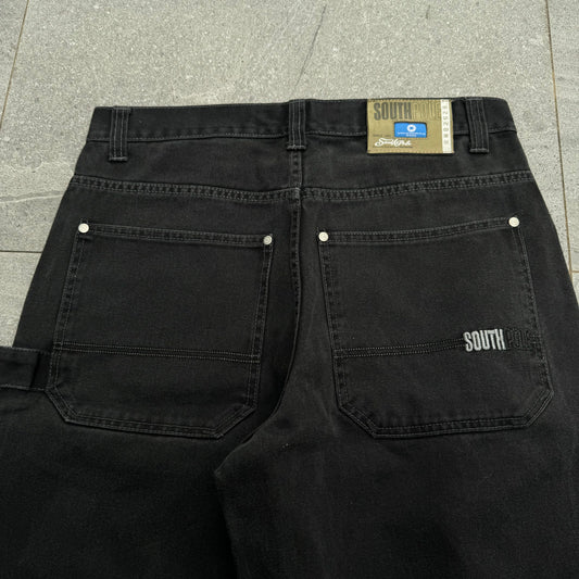 southpole blue tab jorts - 34”