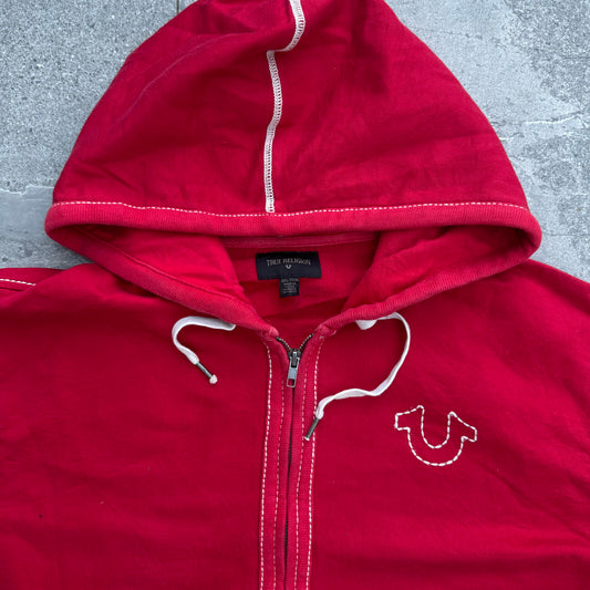 GRAIL red truey hoodie - XL