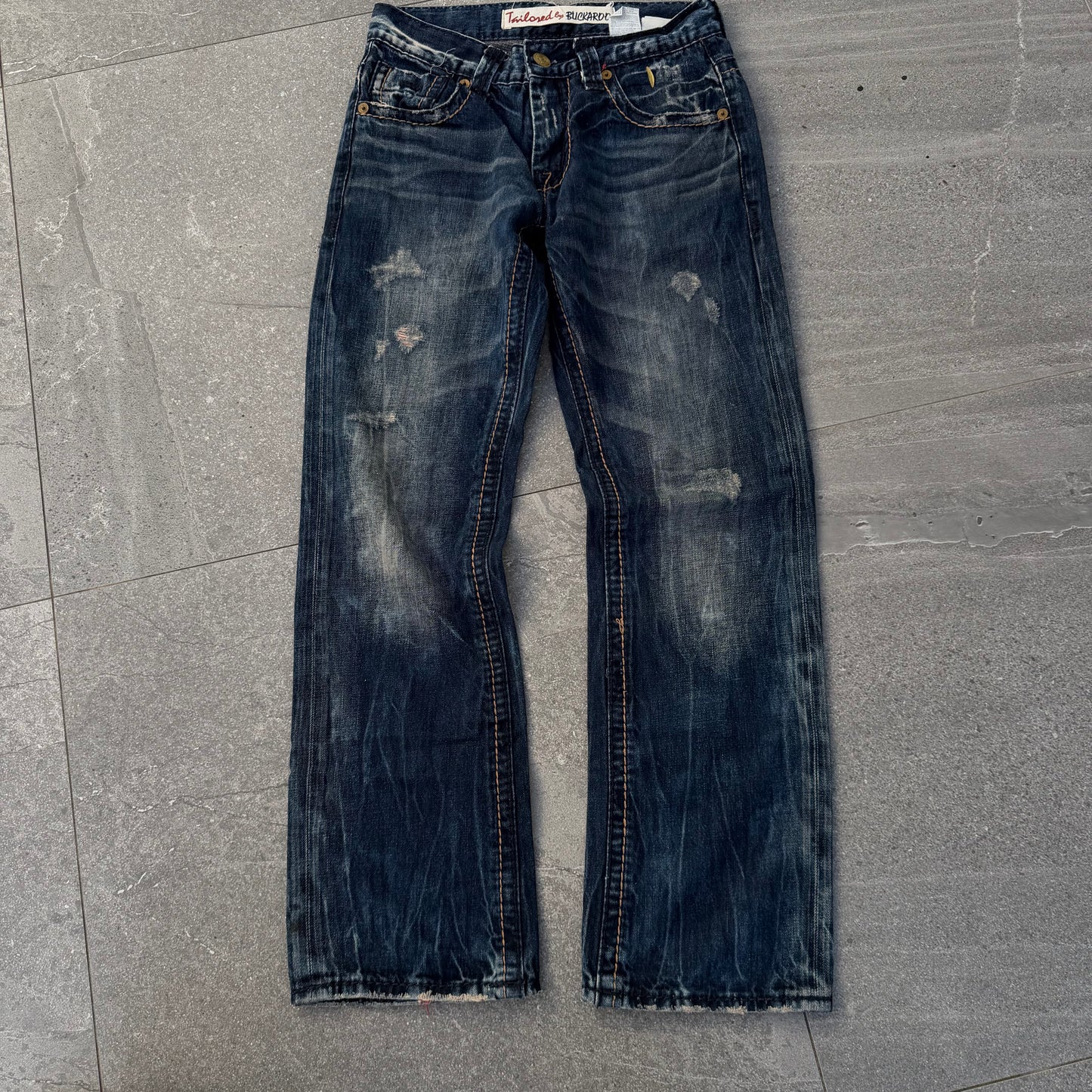 buckaroo deep indigo bootcuts - 31x31”