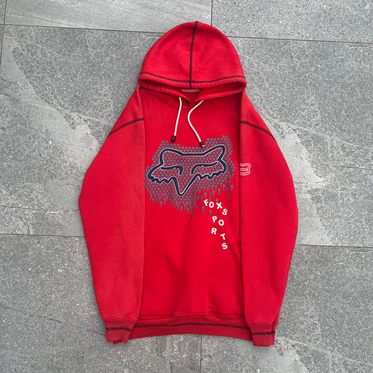 fox hoodie - L