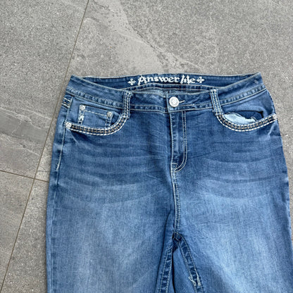 answer me bootcuts - 34x30”