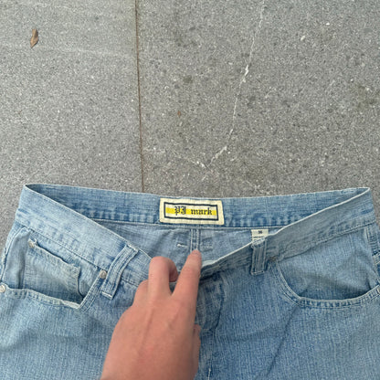 pj ice wash jorts (goated fit) - 36x14”