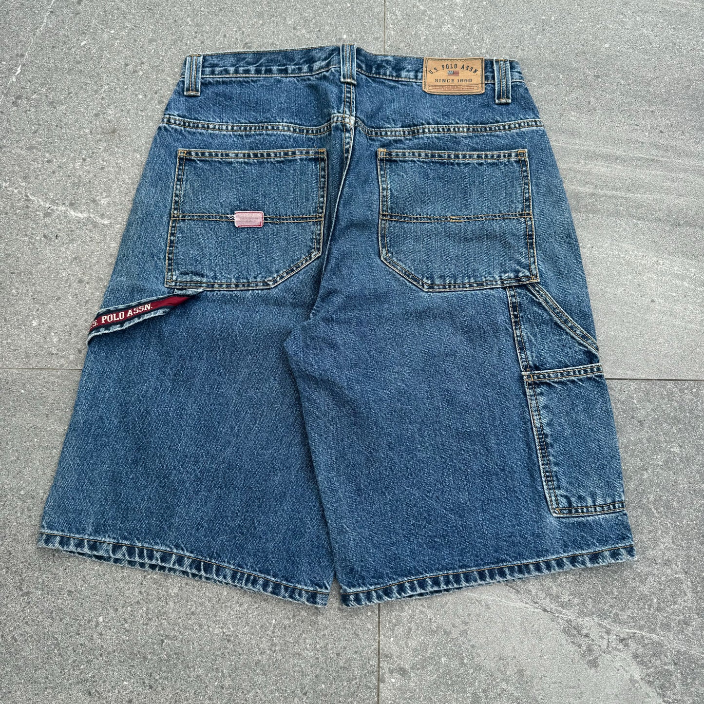 polo assn jorts - 33x13”