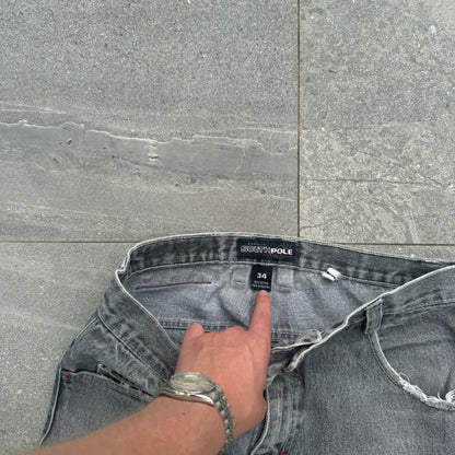 gorgeous stonewash southpoles - 34x31”