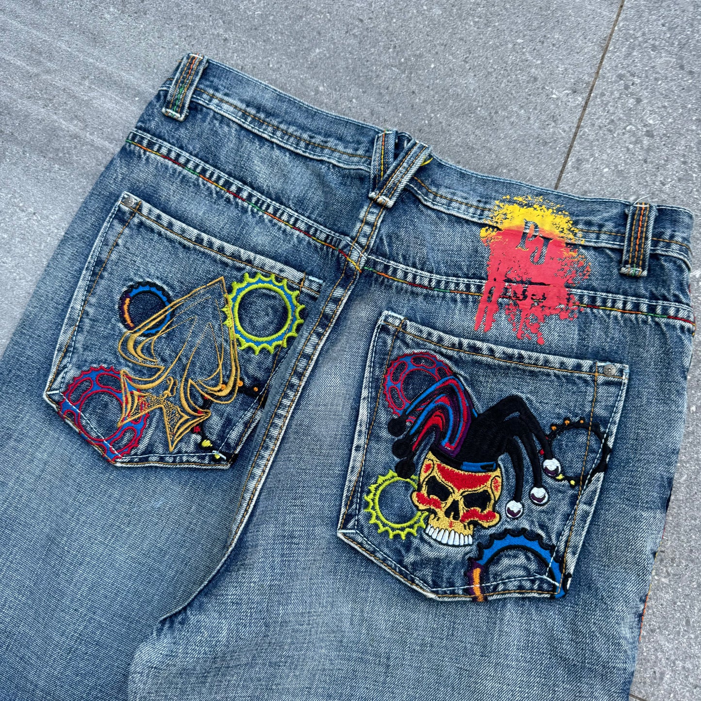 pepe skull jeans - 32x27”