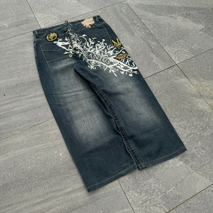 akademiks jeans - 34x27”