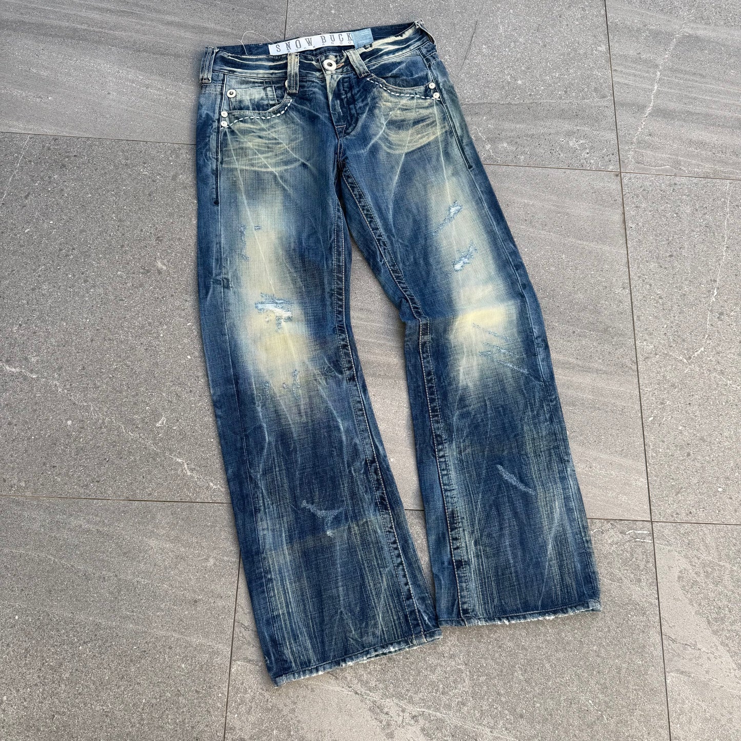 japanese buckaroo bootcuts - 32x32”
