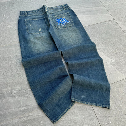 haaaaardddd LA jeans - 40x33” these things have the nicest wash icl