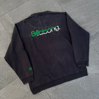 billabong handstyle crewneck - M