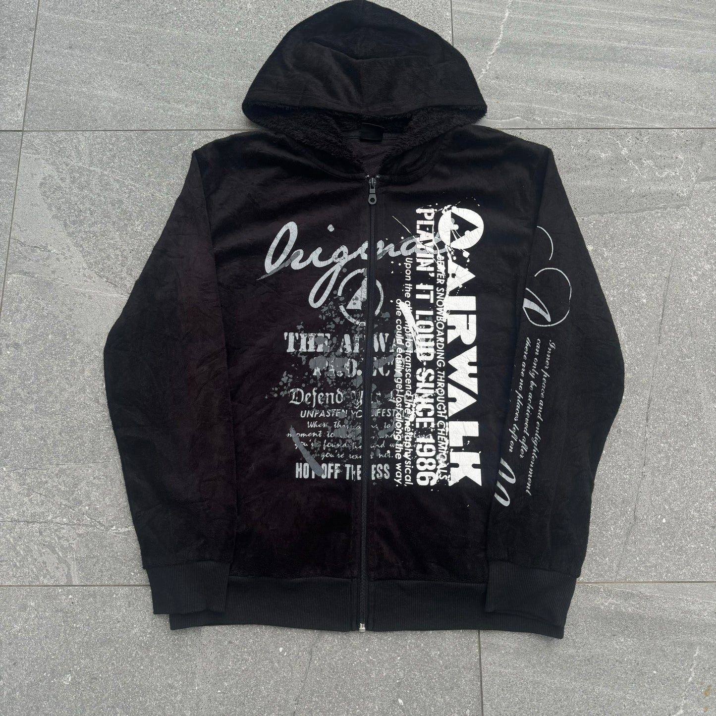 flufffffy airwalk hoodie - M