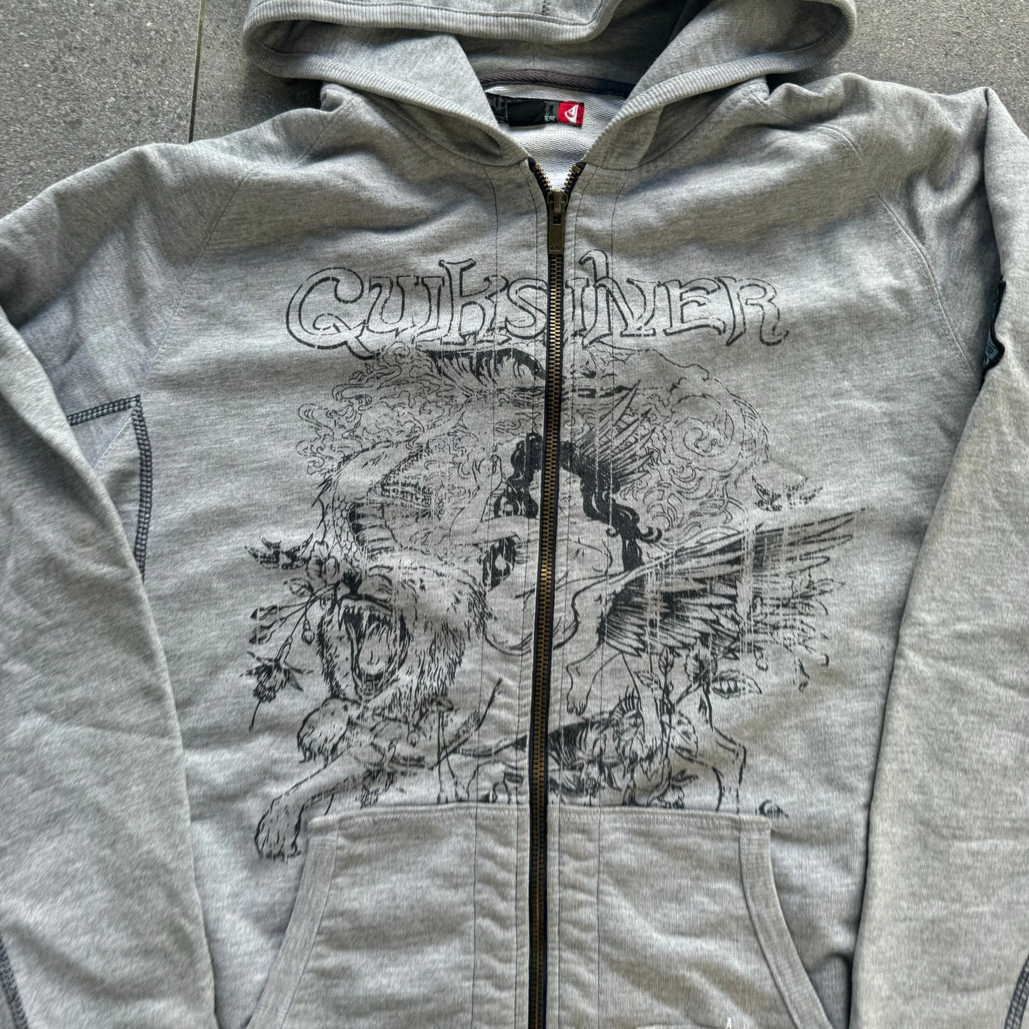 quiksilver hoodie - L