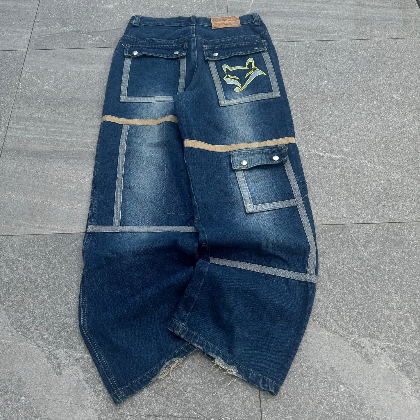 bootleg fox jeans - 32x31”