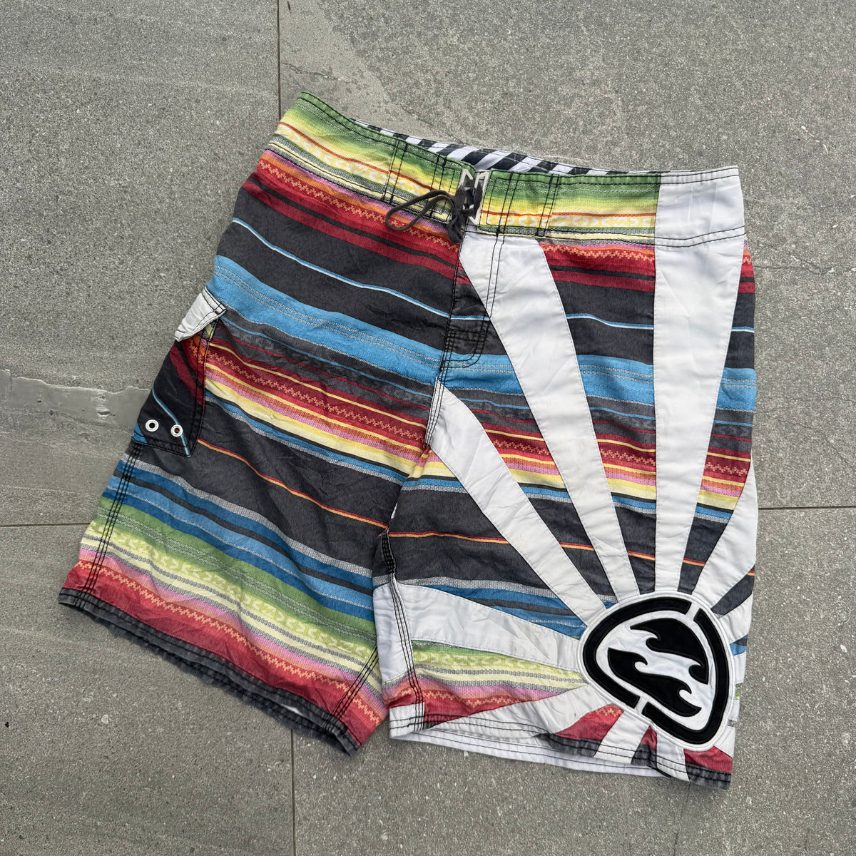 aztec andy irons rising sun boardies - 36”