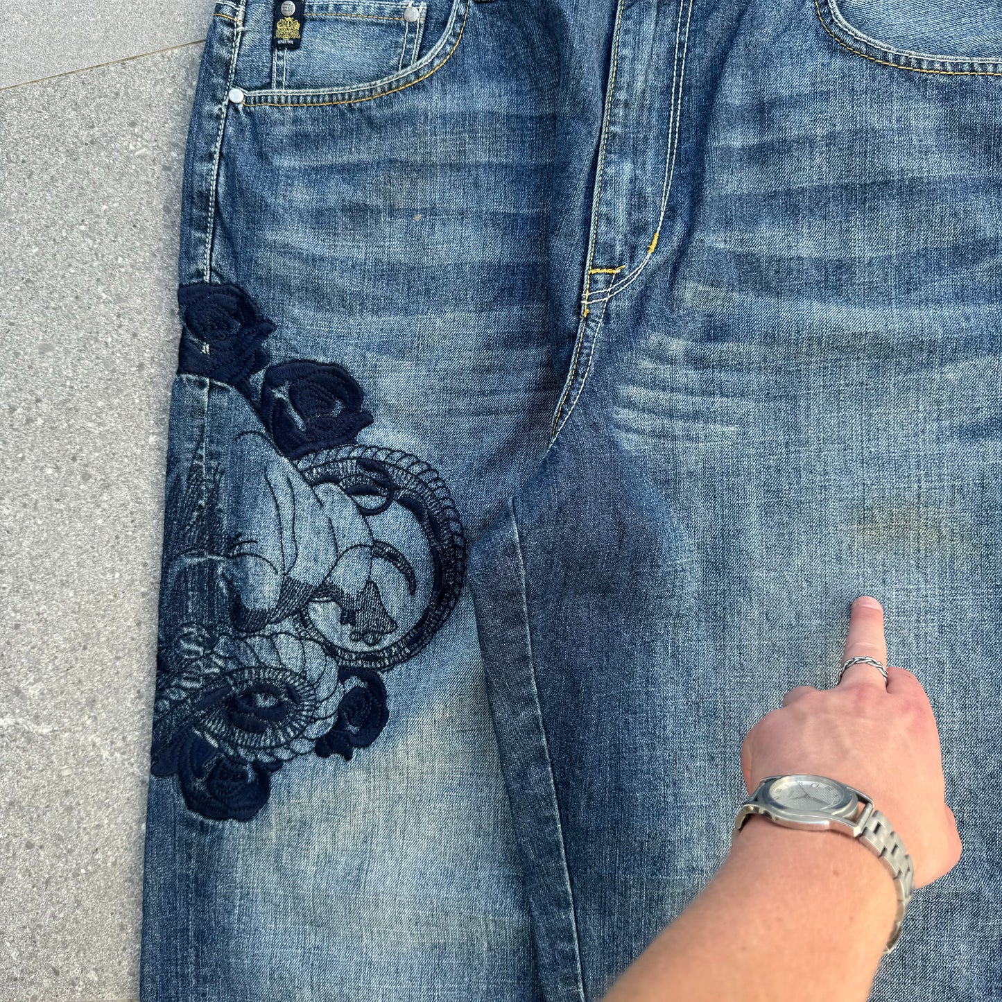 crazyyyy ecko jeans - 38x33”