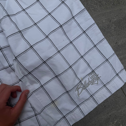 plaid hit billabong daily shorts (u can easily swim in these too) - 30”