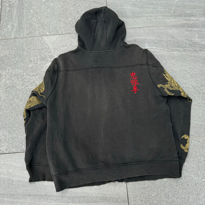 top heavy hoodie - L