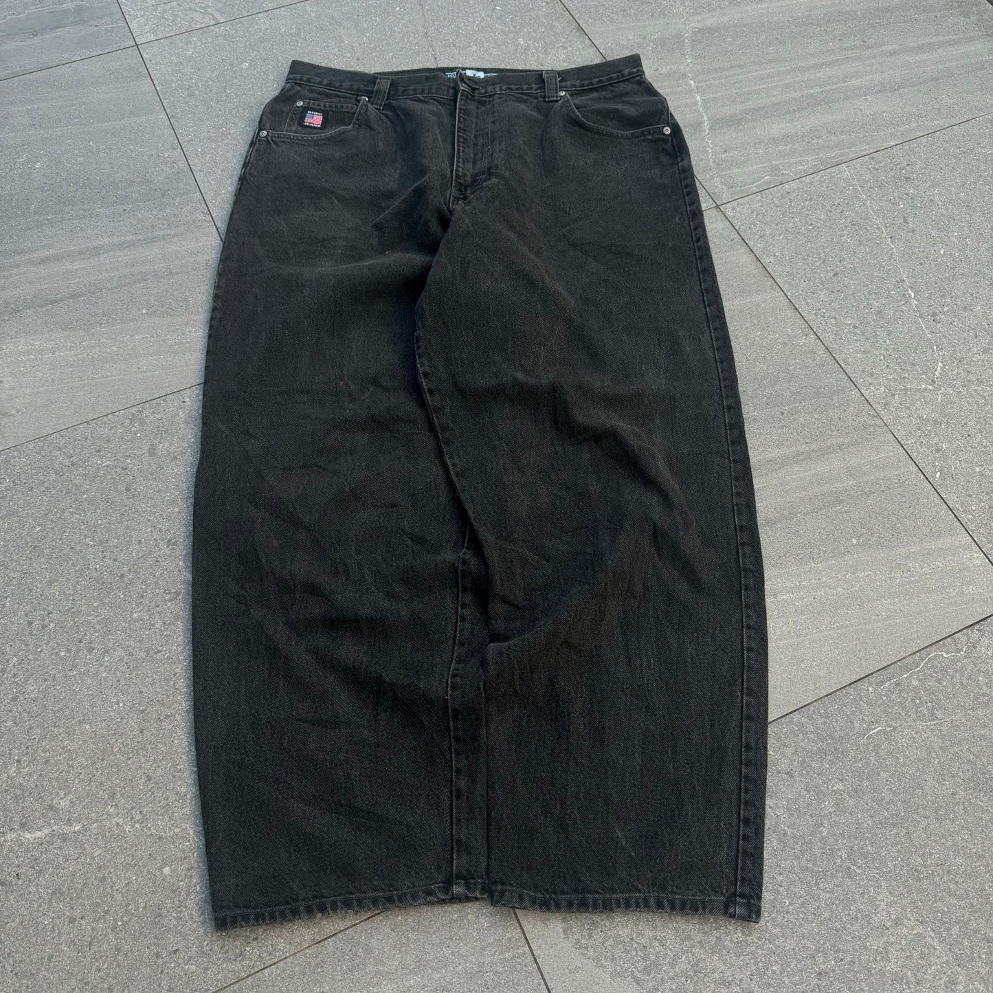 awesome fat baggy polo jeans - 38x32” yay