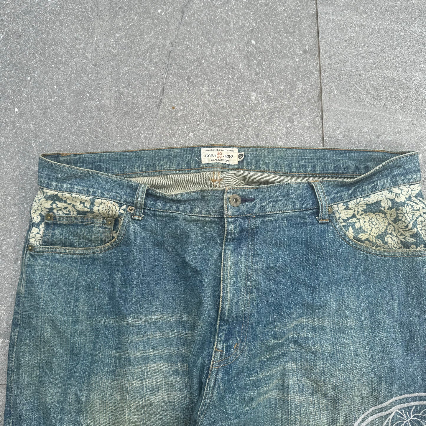 karakuri tiger jeans - 40x32”