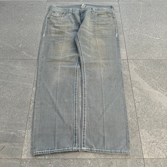 grail grey trueys (so fat) - 40x33”