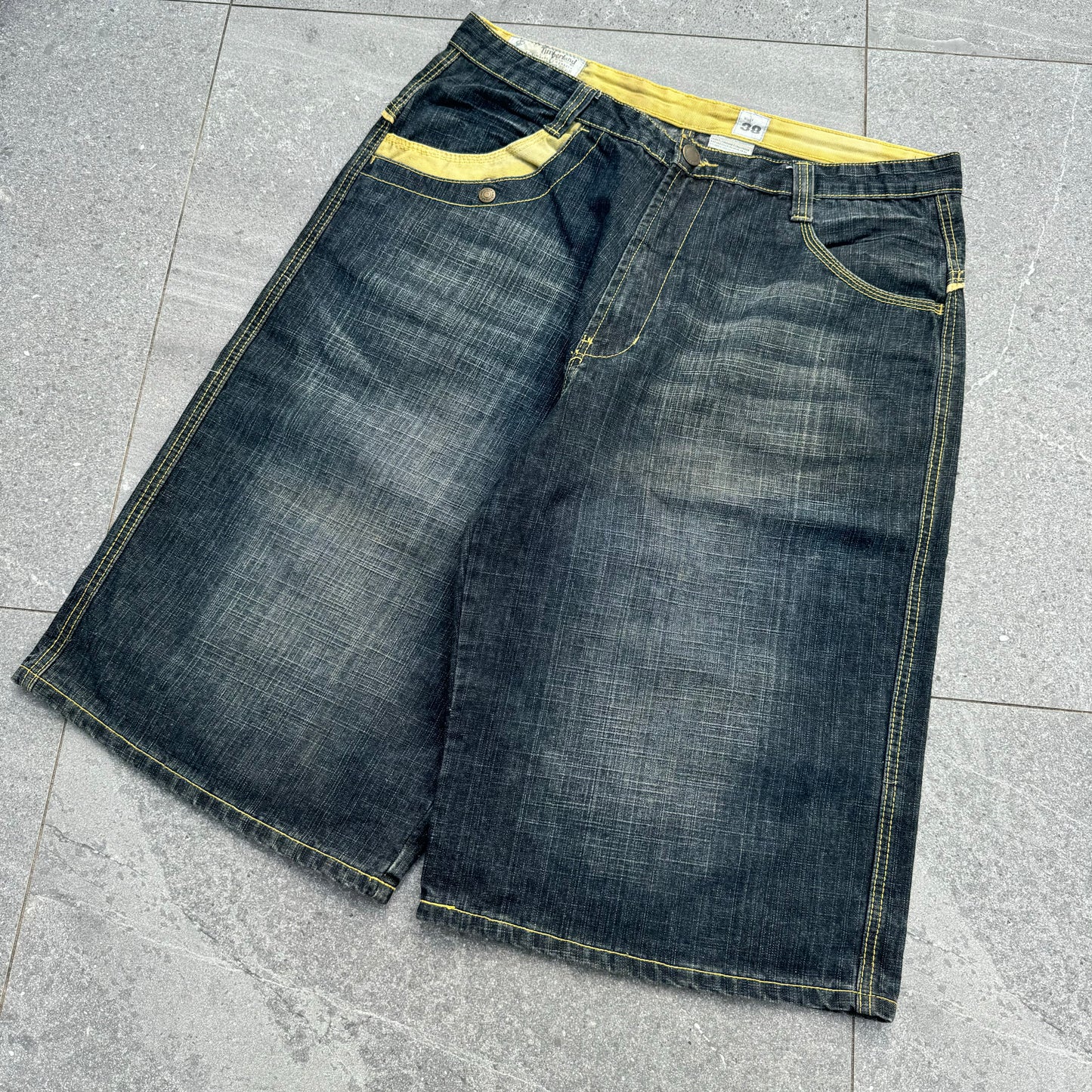 goat timberland jorts - 38”