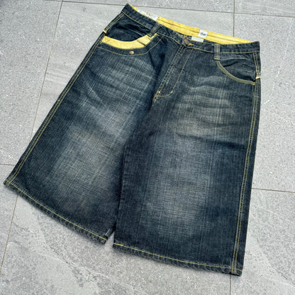 goat timberland jorts - 38”