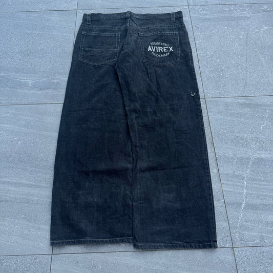 god tier avirex jeans - 40x33”
