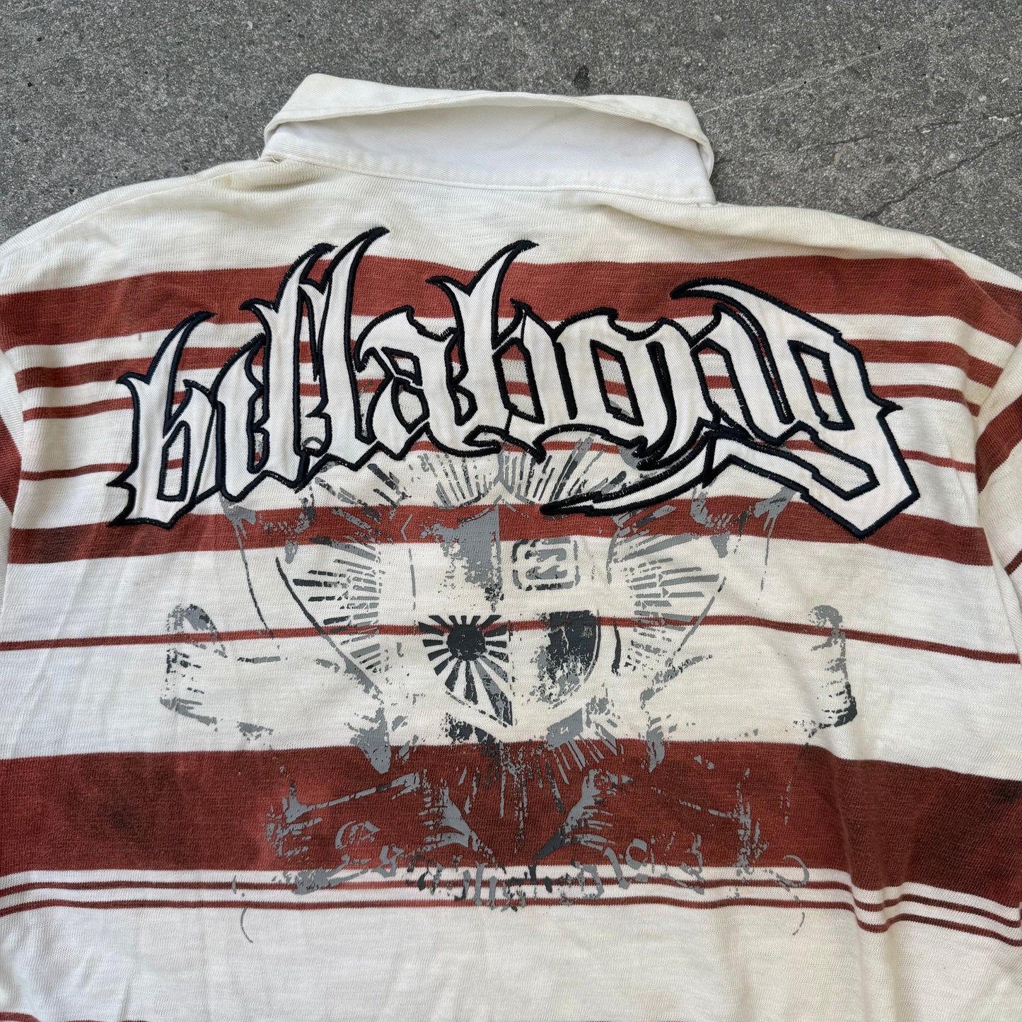 GRAIL billabong polo holy fuck - M